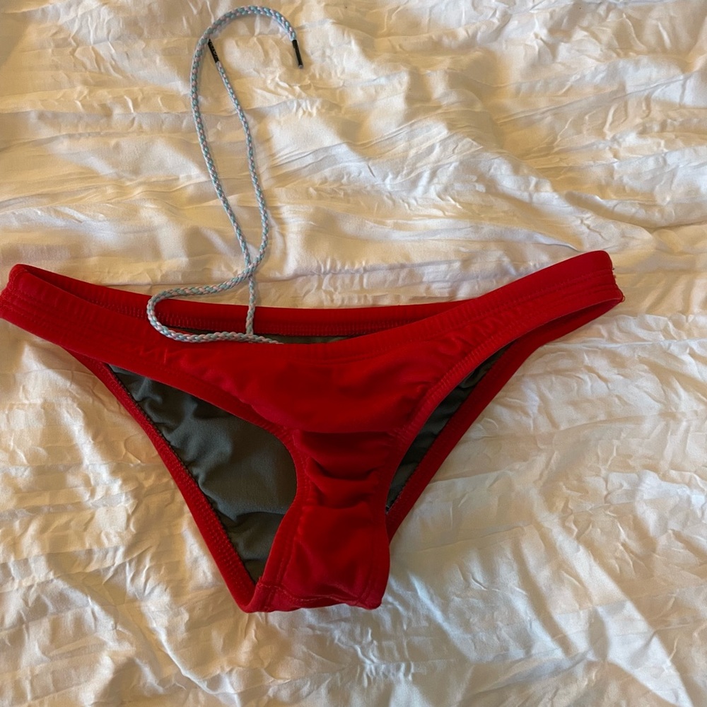 JOLYN red bikini bottoms